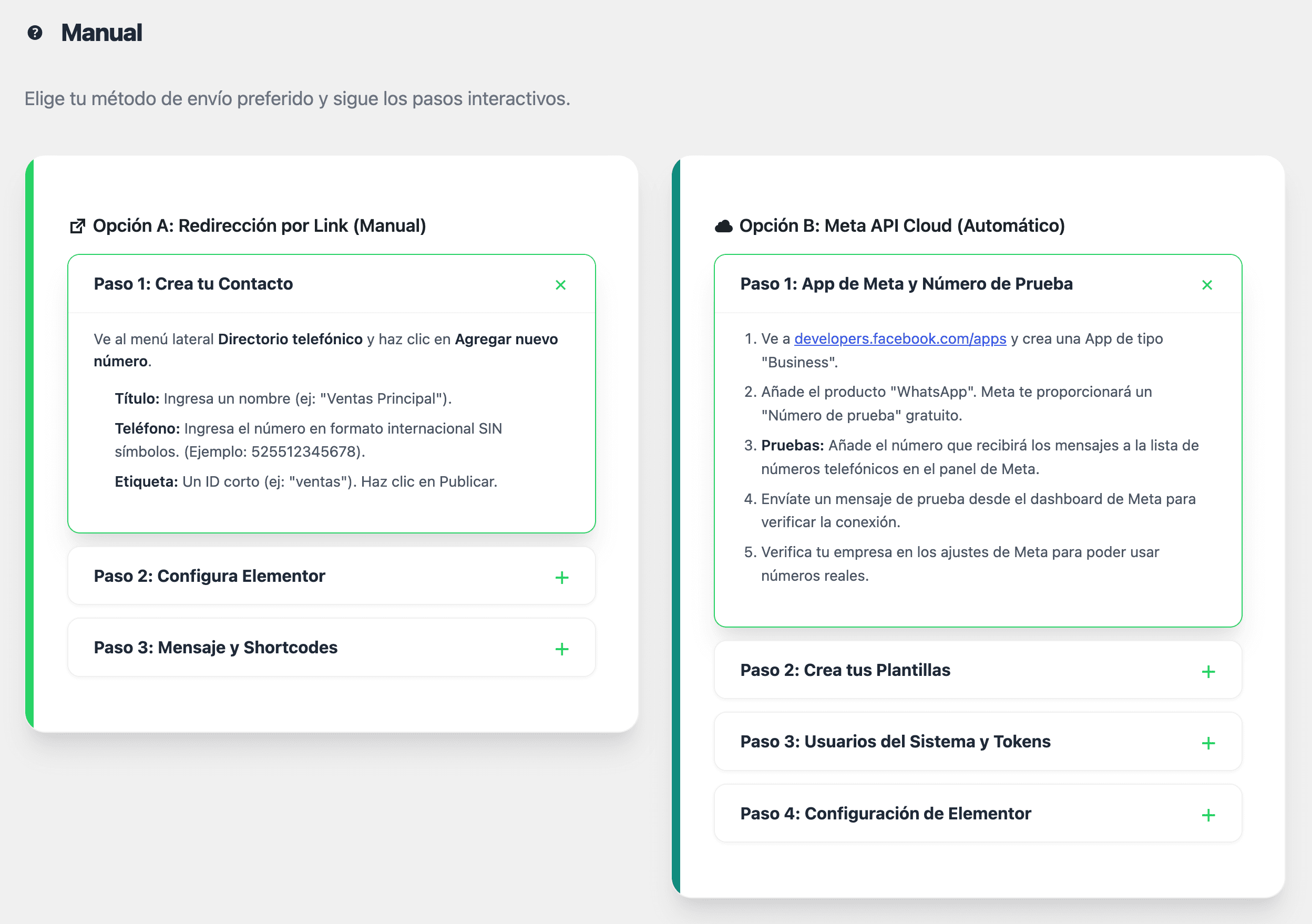 Screenshot 3 de Plugin Form to Whats for Elementor